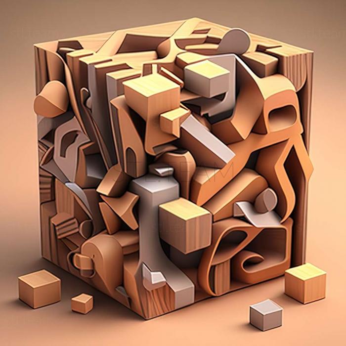 3D модель Кубикс игра (STL)